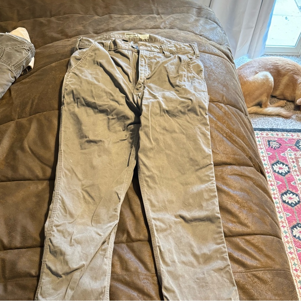 Carhartt work pants, 3 pairs, 33x36